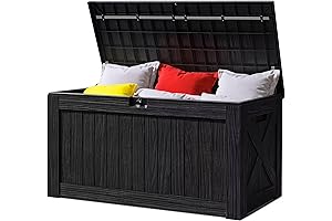 Greesum 120 Gallon Resin Deck Box: Your Ultimate Outdoor Storage Solution