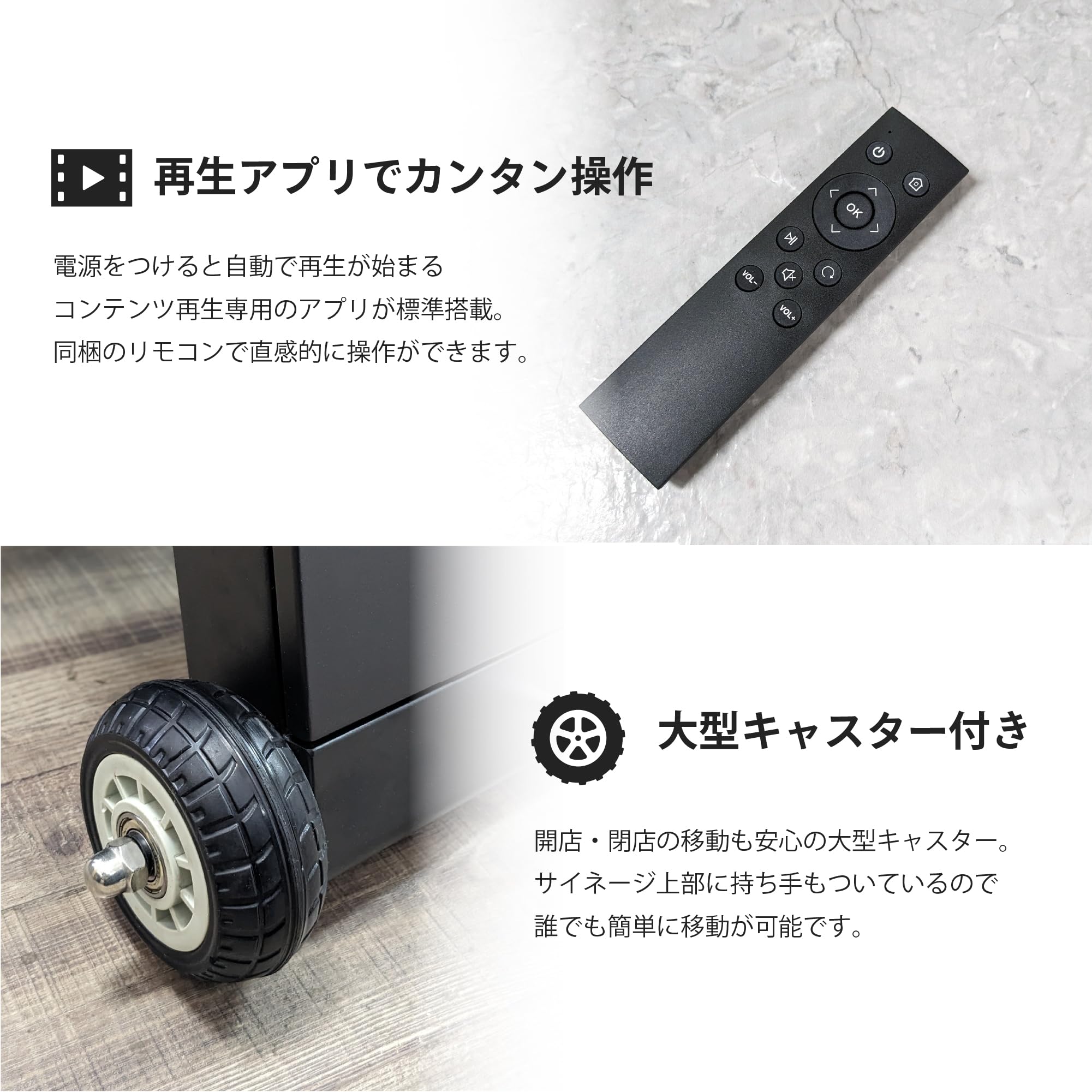Amazon.co.jp: RECX デジタルサイネージ 屋外使用可能 防水 バッテリー