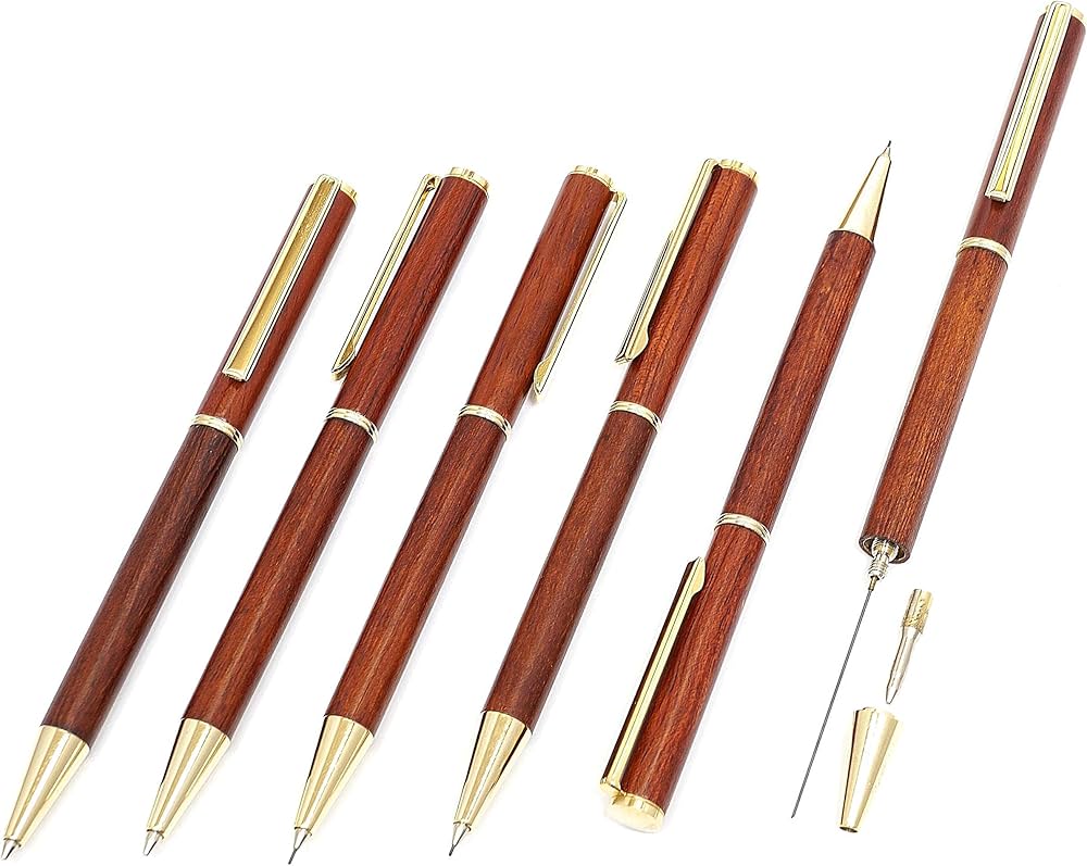 35ローズウッド木製シャーペン　極太最重量タイプ  ステンレス太め　インドローズ 35ローズウッド木製シャーペン 極太最重量タイプ ステンレス太め