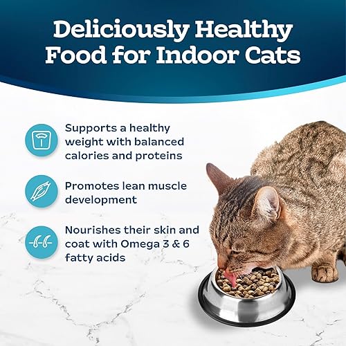 Miniatura 4 de Blue Buffalo Alimento seco natural para gatos, para control de peso, pollo, bolsa de 1.36 kilos