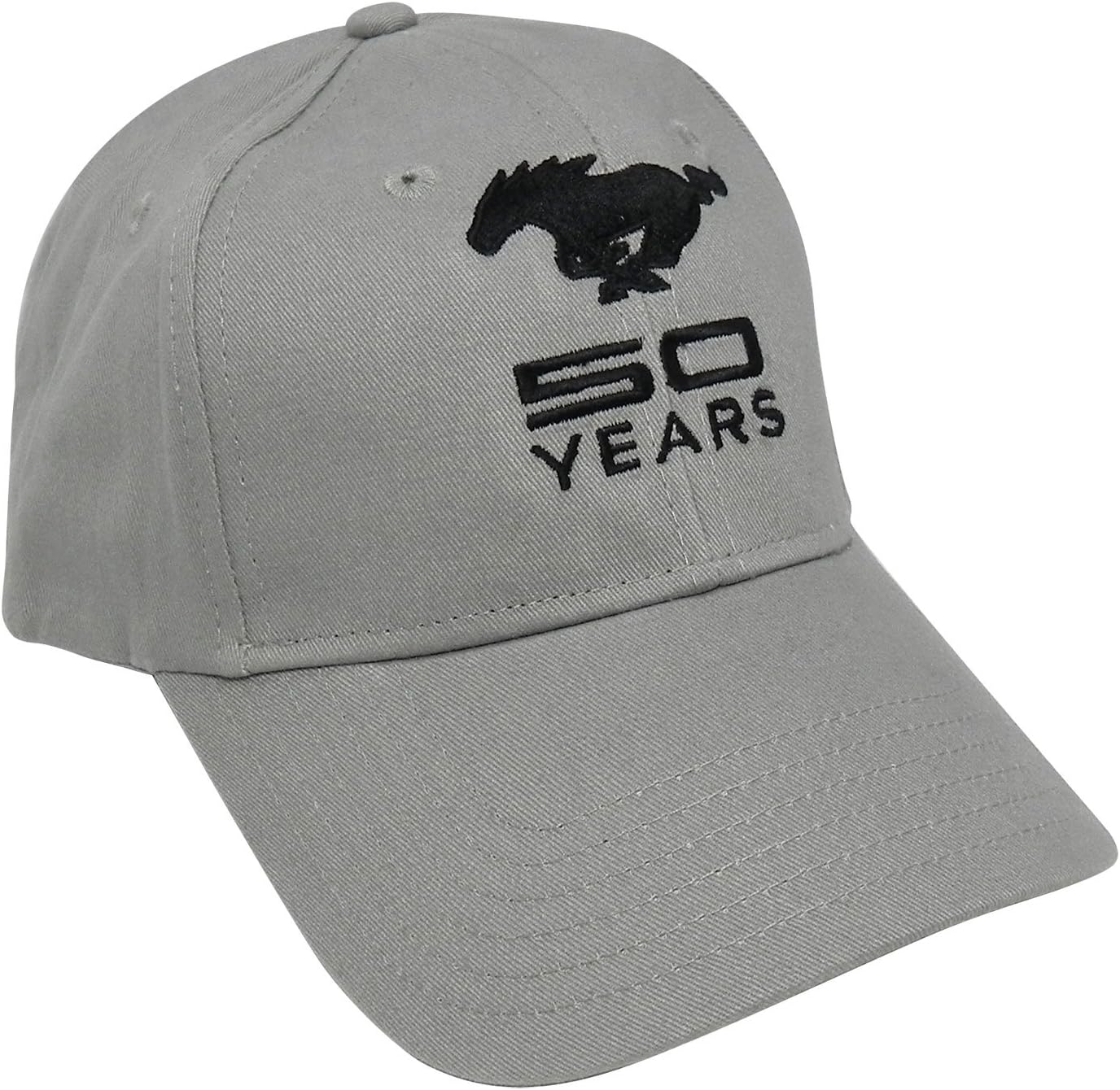 Ford Mustang 50th Years Anniversary Gray Baseball Hat