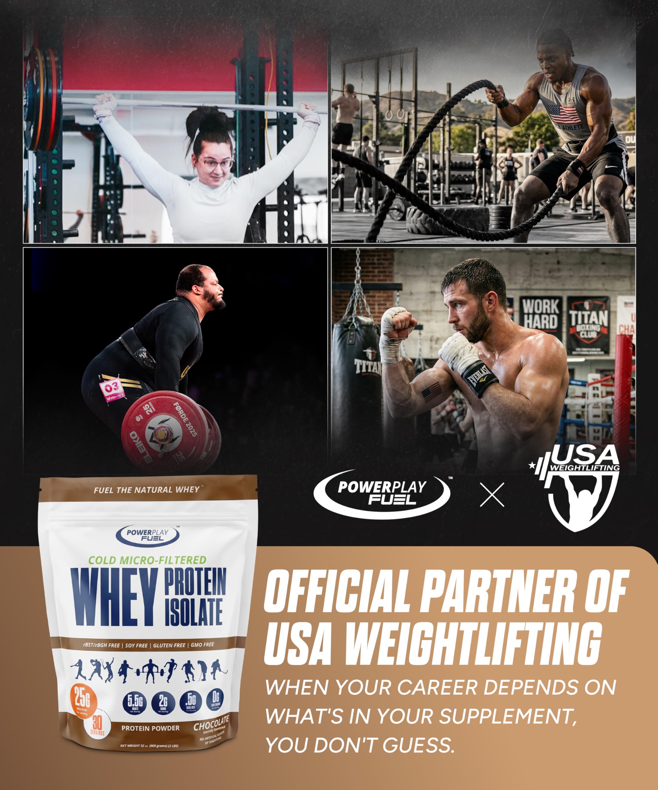 Whey Protein Isolate Powder, Sport Certified — Amazon image 6