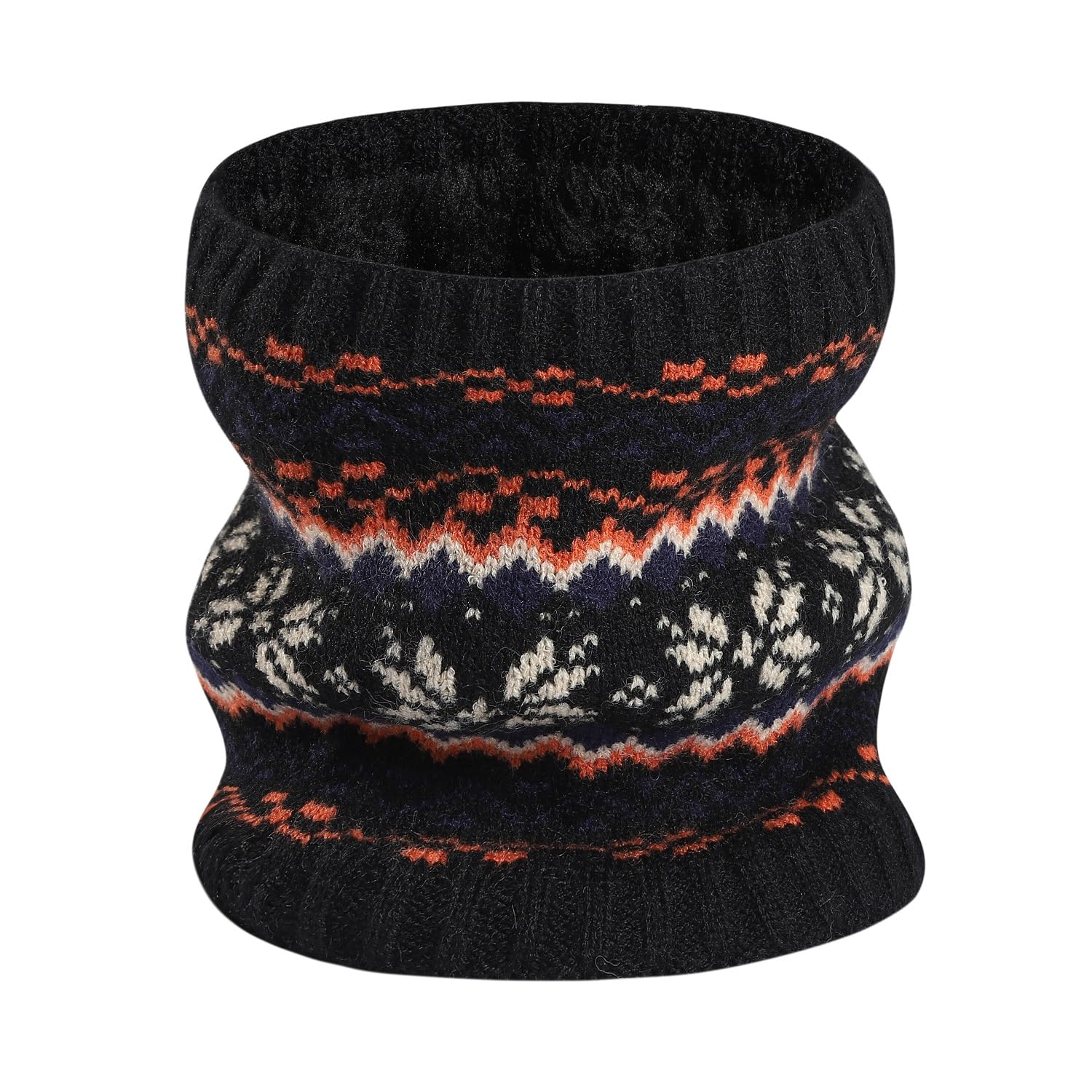 Damska czapka szalik i rękawiczki zestaw damski zimowy ciepły dzianinowy ocieplacz na szyję z podszewką polarową czapka beanie czapka czaszka czapka rękawiczki do ekranu dotykowego