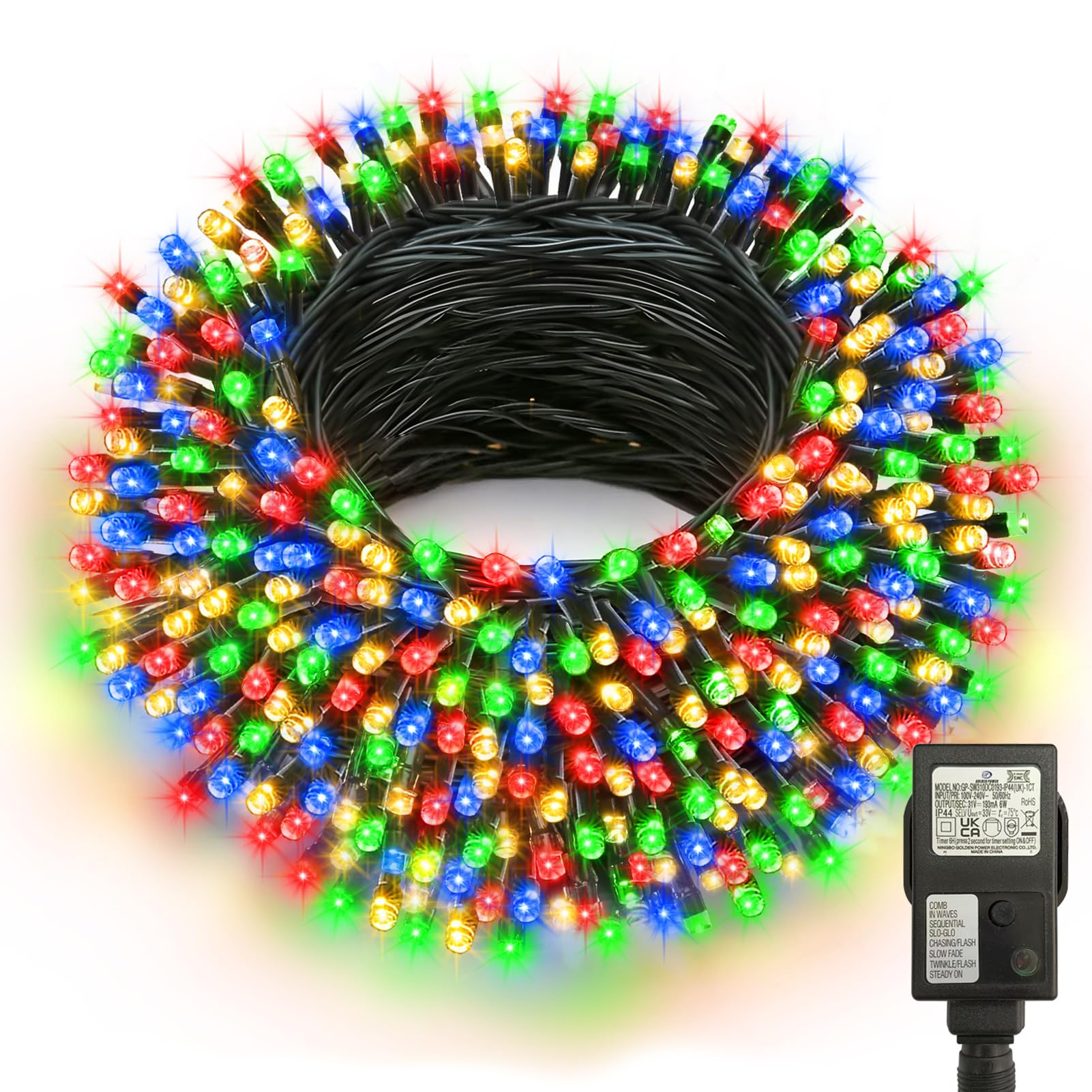 CCILAND Christmas Fairy Lights Mains Powered