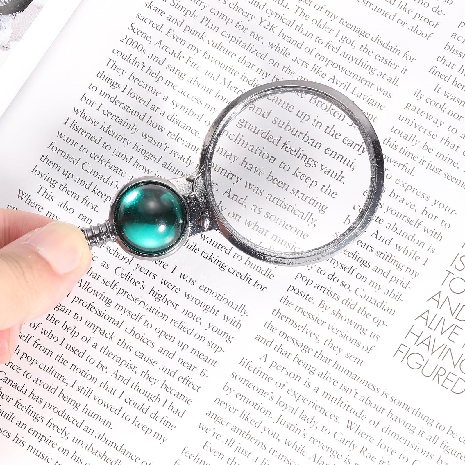 PATIKIL 3X Magnifying Glass Necklace - Image 4