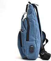 Vista 46 de Nupouch Mochila cruzada antirrobo, carga USB, mochila ligera para viajes, senderismo, todos los días