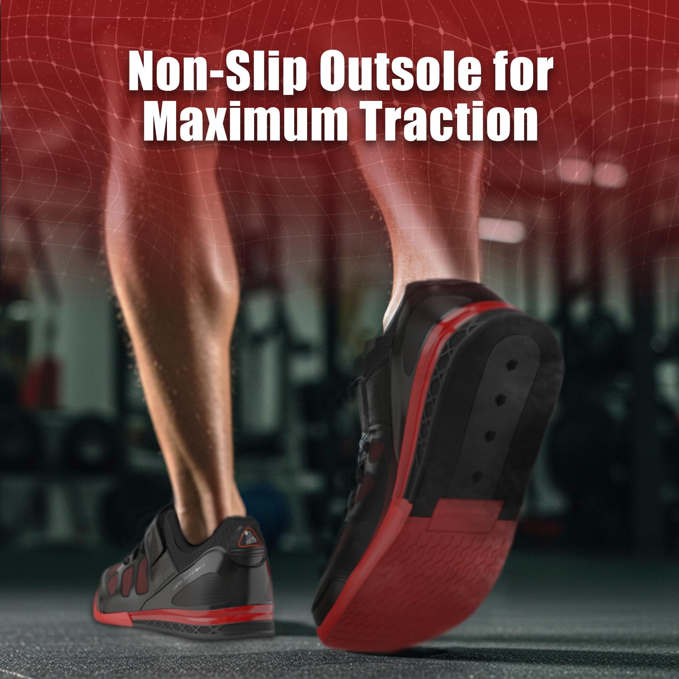 Nordic Lifting Weightlifting Shoes für Crosstraining & das Fitnessstudio - Gewichtheberschuhe für Herren - VENJA