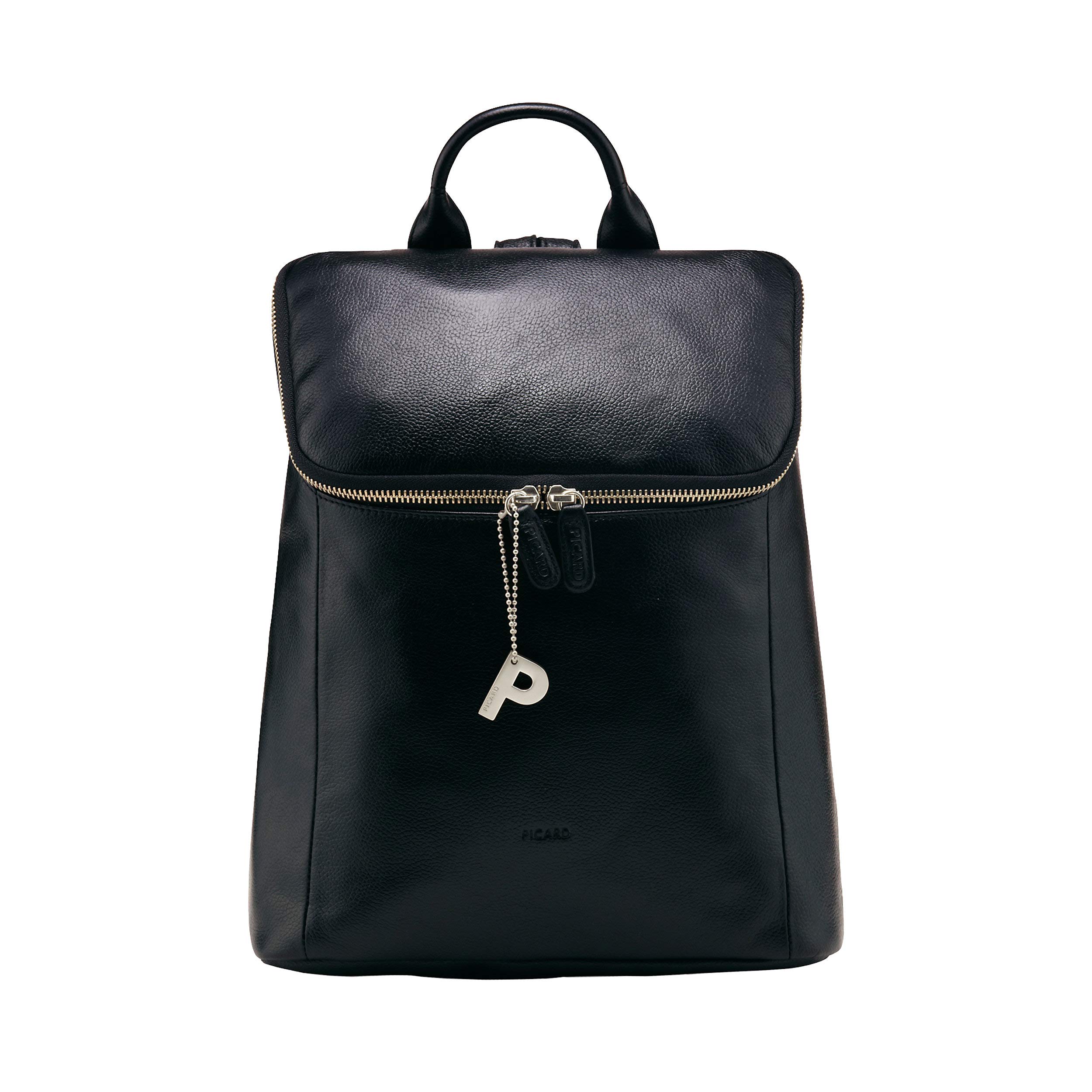 Picard Damen Rucksack LUIS aus Rindsleder Mittel | mit Reißverschluss | Rucksack | Alltag, Ausgehen