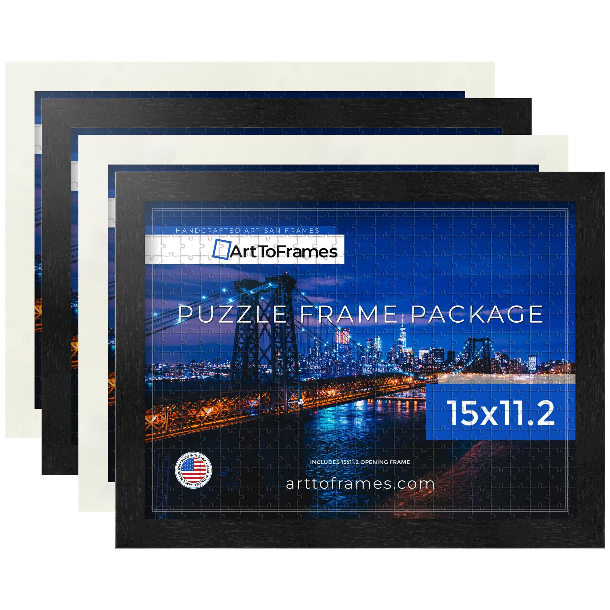 Amazon.com - ArtToFrames 15x11.2 INCH/28.5x38 CM Black Frame for