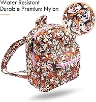 Vista 2 de Cartoon Small Nylon Bag Multipurpose Causal Daypack for Travel Trip Shopping Tablet iPad Mini up to 8 inches