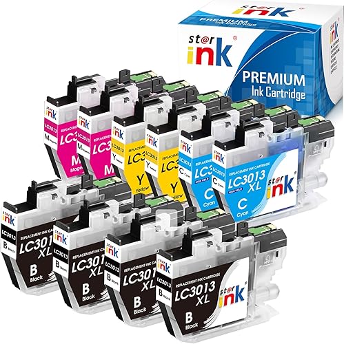 Miniatura 1 de str ink LC3013 - Cartuchos de tinta de repuesto para Brother LC3013 LC3011 compatible con impresora Brother MFC-J497DW MFC-J491DW MFC-J690DW