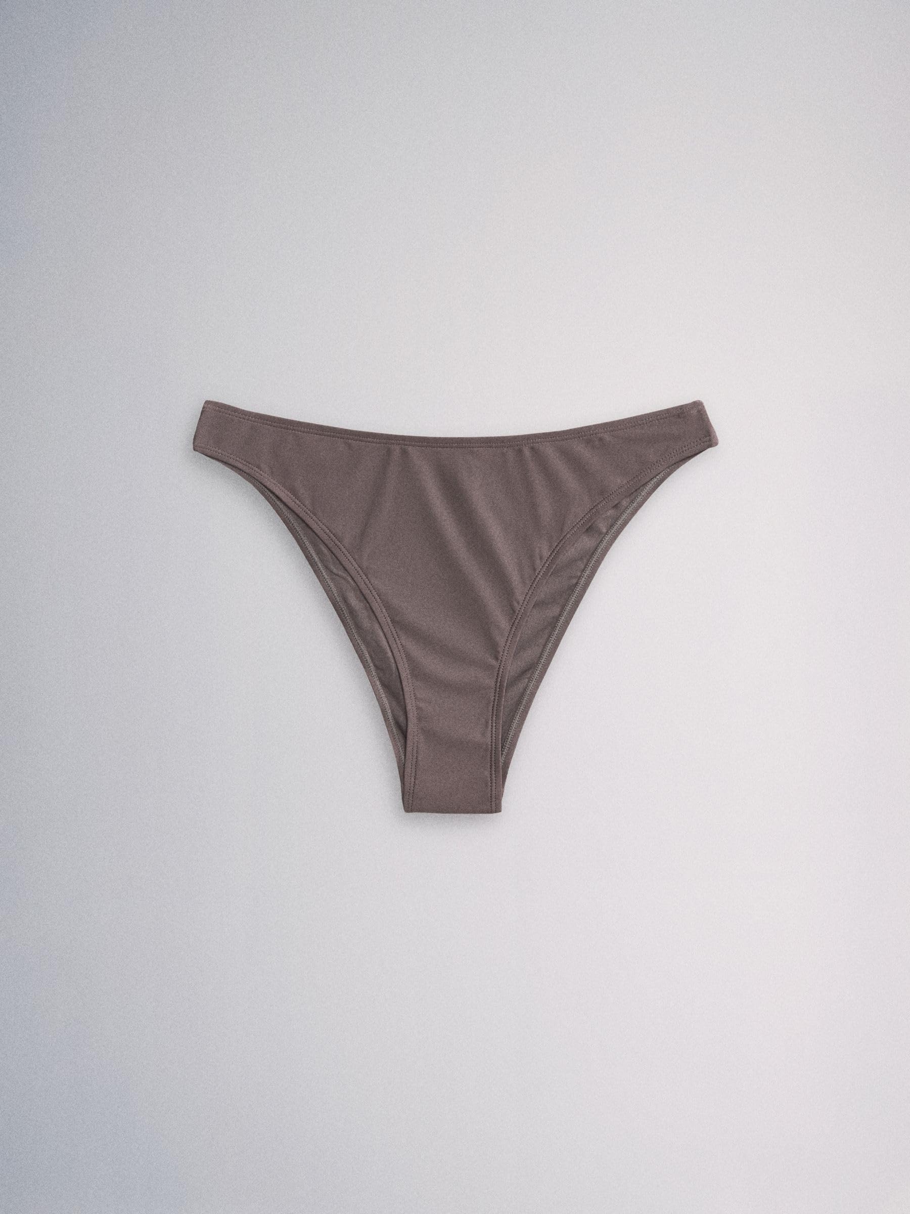 THE SET Donne Confezione da 3 di Slip Bikini a Gamba Alta | Adulto, High Leg, Mid Rise, Pull On, Lavabile in lavatrice