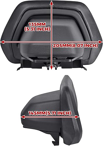 Miniatura 7 de SAUTVS 1Up - Respaldo de conductor para Can-Am Ryker, kit de respaldo deportivo para Can Am Ryker 600 900 y Ryker Rally 2019-2024 accesorios (1