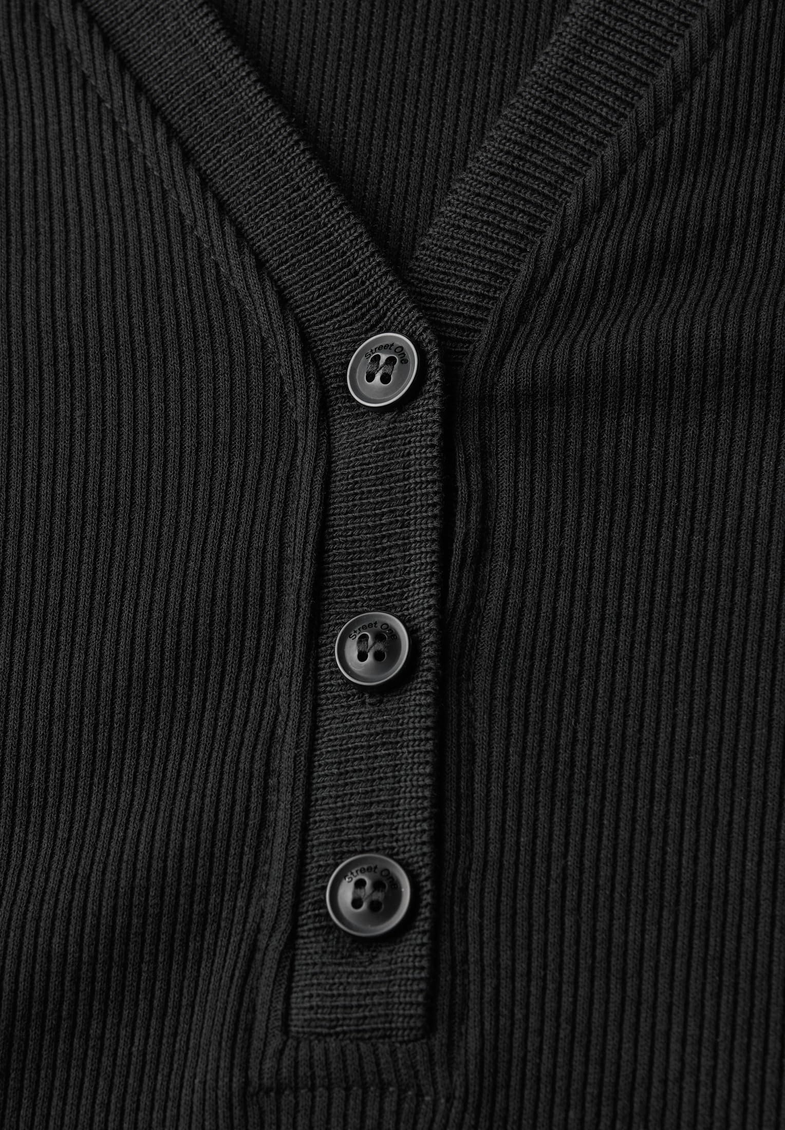Street One Abito Polo con Struttura a Costine Donna