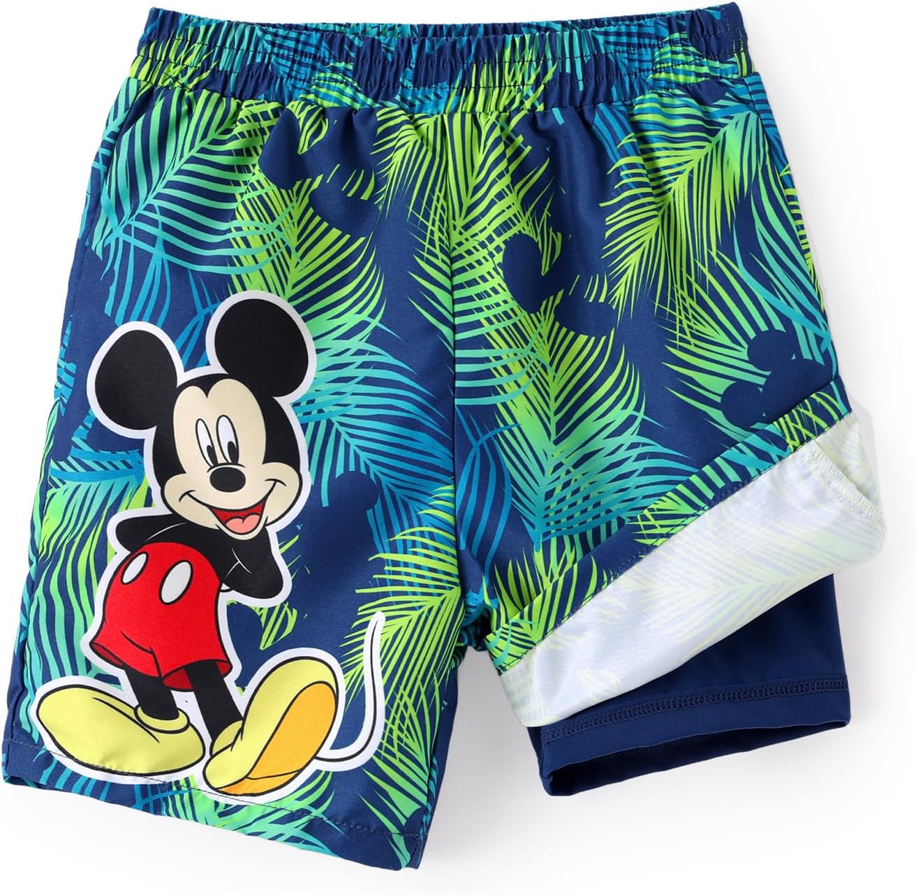 Disney Stitch Spiderman Star Wars Cars Toy Story Mickey Boy Swim Trunks UPF50+Swim Shorts Compression Liner & Quick-Dry 6M-9Y