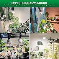 SANSI 36W E27 LED Növénylámpa Teljes Spektrumú Növekedési Fény Beltéri Növényekhez 6