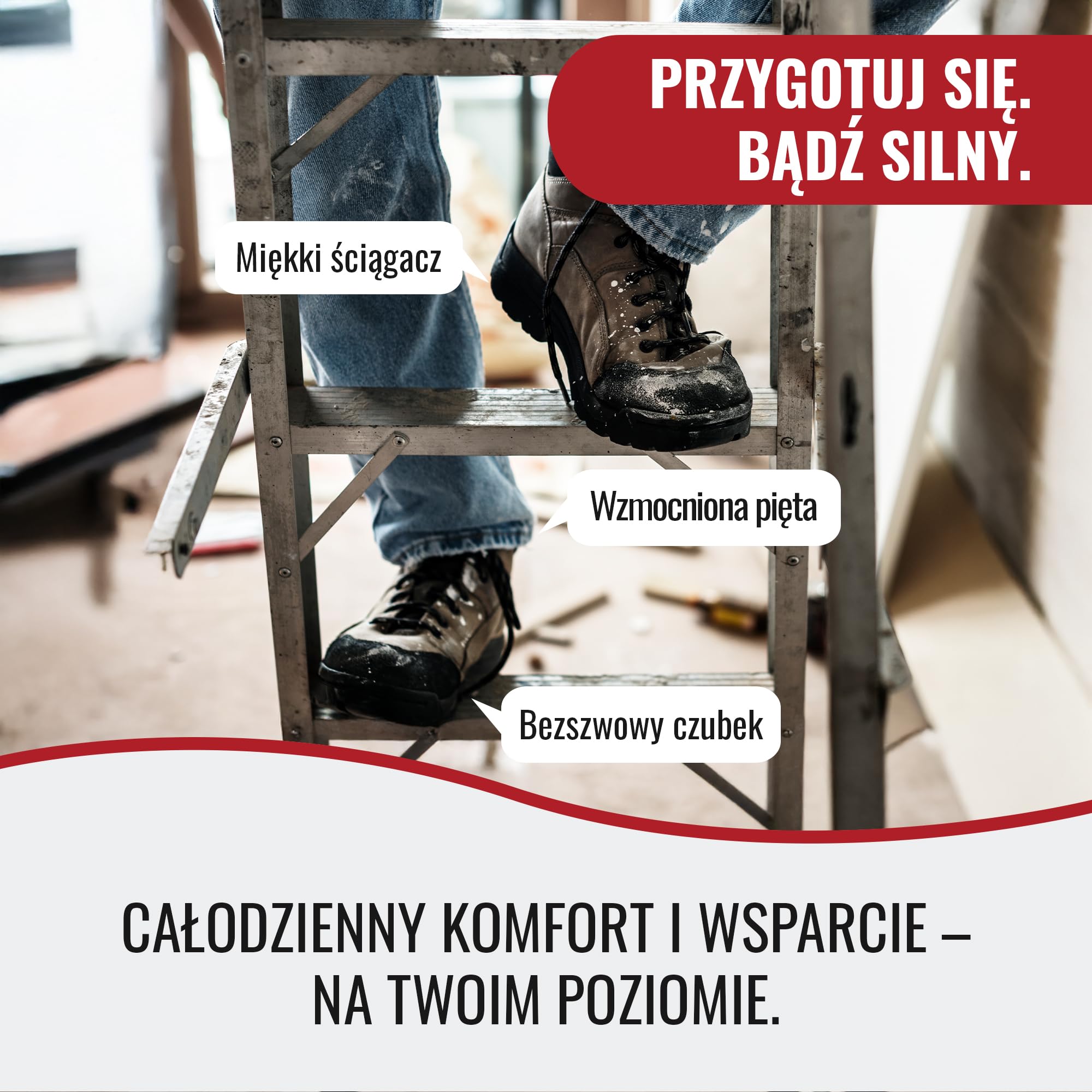 6 lub 12 par męskich skarpet zimowych Mat & Vic oraz bawełniane Classic OEKO-TEX Standard 100 dla kobiet grube, ciepłe skarpety termiczne, wielokolorowe skarpety robocze - Warm Thermo Crew Work Socks