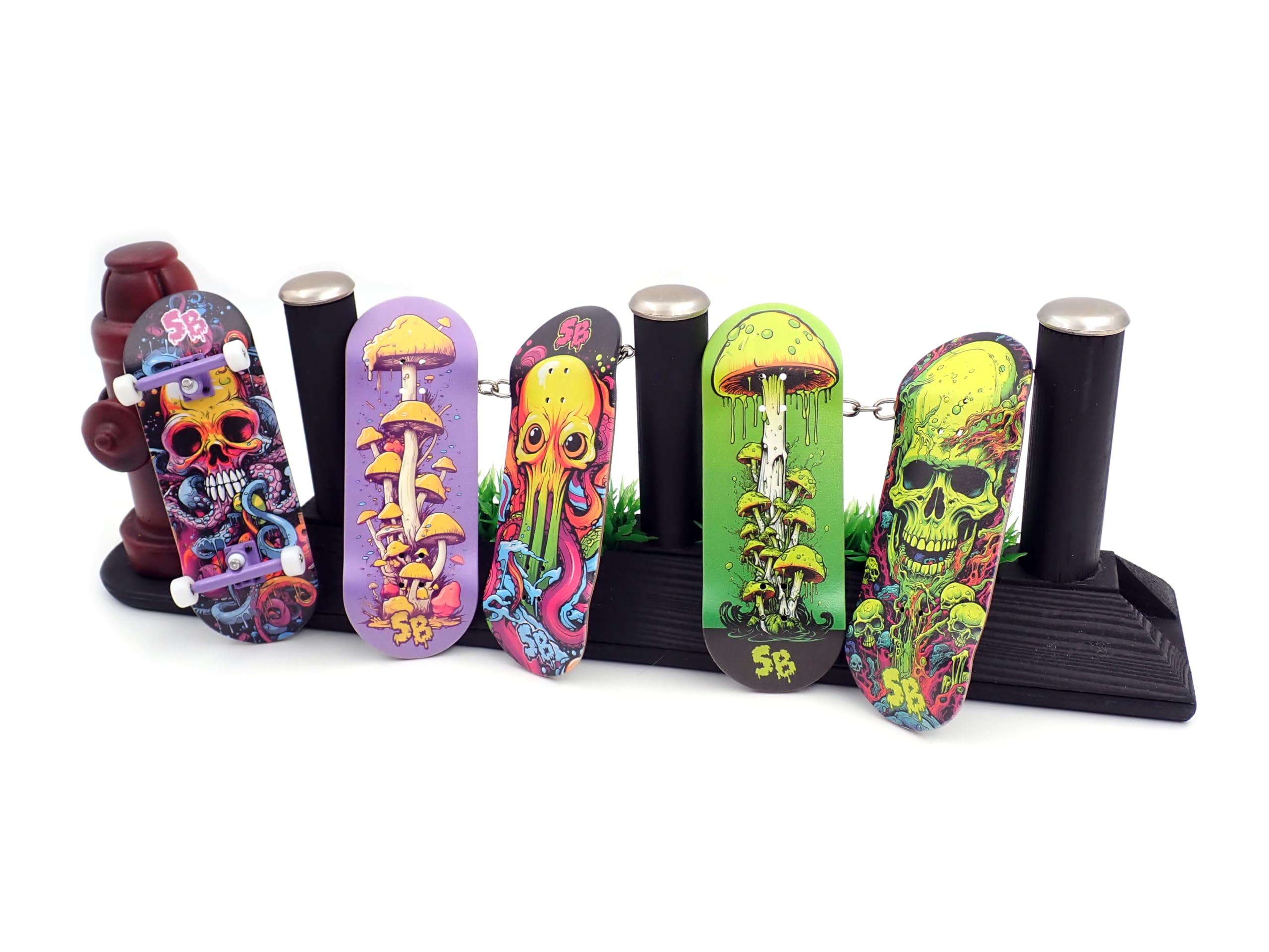 Amazon | SPITBOARDS 34mm 指板デッキ - リアルウッド (5層