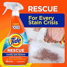 Tide Laundry Stain Remover Spray with Oxi, Travel Stain Remover for Clothes, Carpet, Upholstery, Pet Bedding, Stain Treater Spray for Tough Stains from Wine, Coffee, Grease, 3 Oz (Pack of 3)