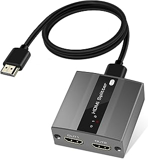 Splitter avedio links Monitors TV Mirror