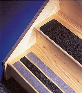 NMC AST260B Anti Slip Tape in Black - 2 in. x 60 ft. Resilient Non Skid Vinyl Safety Tape Roll with Pressure Sensitive Adhesive Backing