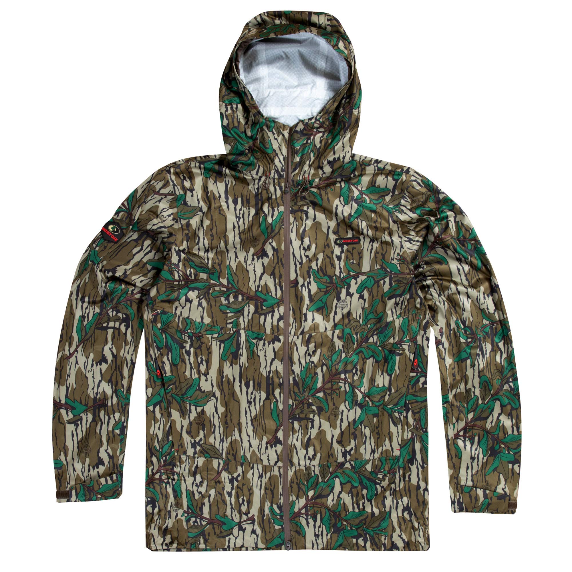 Mossy Oak Blaze Orange Rain Gear
