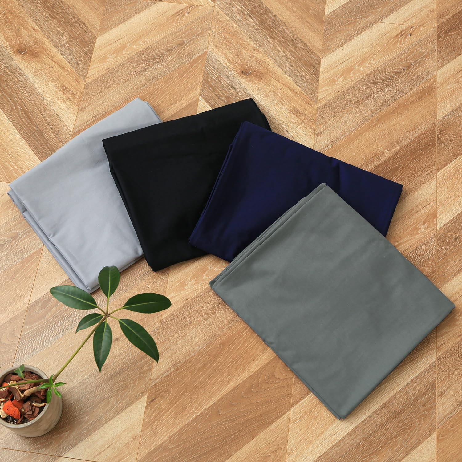 MAXYOYO Mattress Cover for Traditional Japanese Futon Mattress, Futon Floor Mats Cover with Zipper, Super Soft and Machine Washable, Dark Grey, Queen