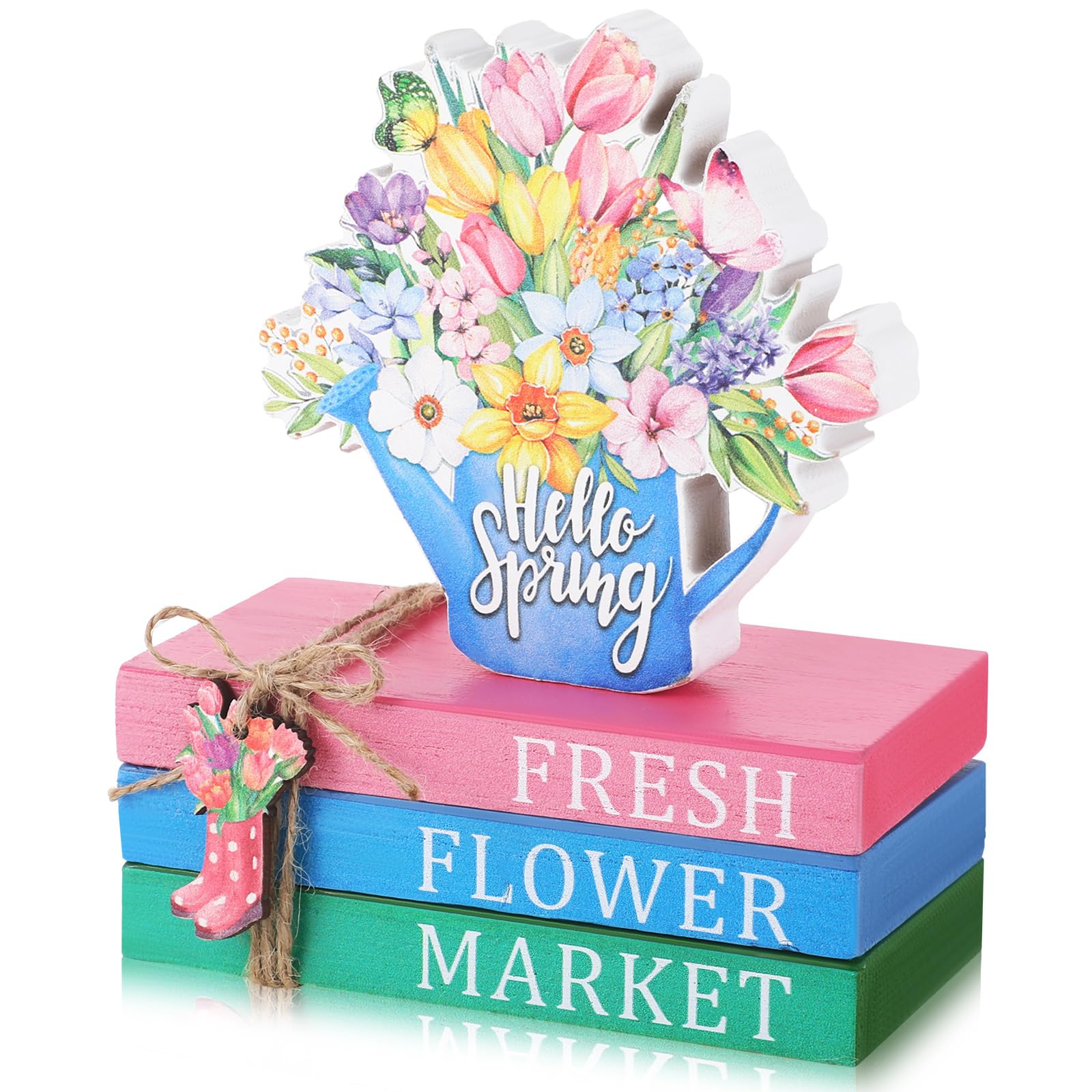 Bandejas escalonadas de Pascua Bememo para decorar la mesa de primavera