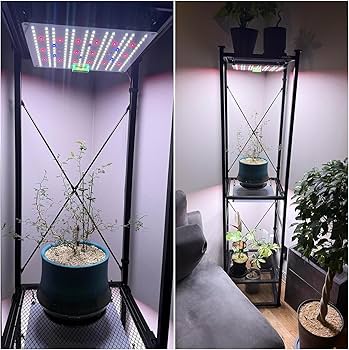 Amazon.co.jp: Niwuno 植物育成ライト パネル式 LEDライト UVa+IR 観葉