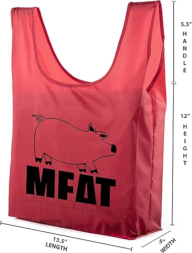 Miniatura 2 de Bolsos de compras reutilizables, sistemas plegables amistosos del bolso de comestibles de Eco con el auto-almacenamiento