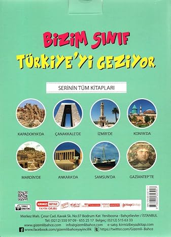 Gizemli Bahçe 3. Sınıflar İçin Bizim Sınıf Türkiyeyi Geziyor 6 Kitap
