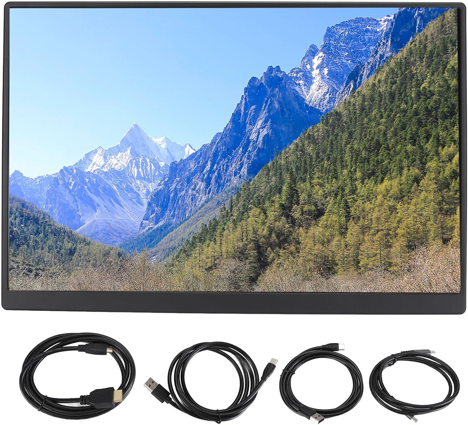 Portable Monitor 16 Inch 1920x1200 IPS Display Gaming Monitor, USB C HDMI Laptop External Computer Display, HDR Eye Care Travel Montior for PC Laptop Phone Game Console - Image 9