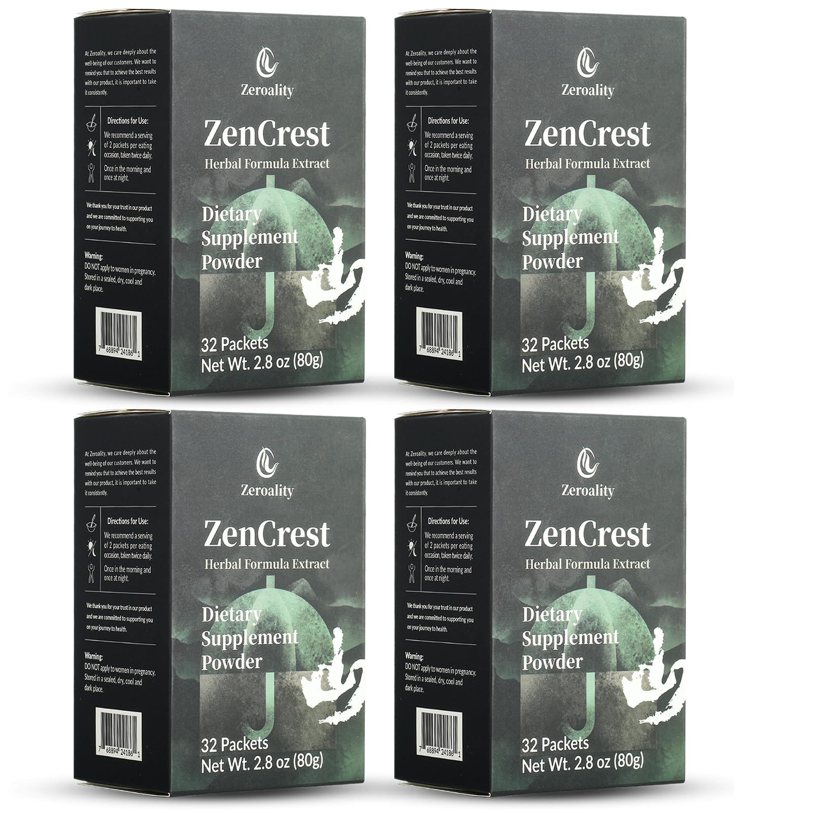 ZenCrest Natural Herb Prostate Supplement Traditional Chinese Herbal Formula Promote Healthy Prostate Promote Urogenital Function No Side Effects