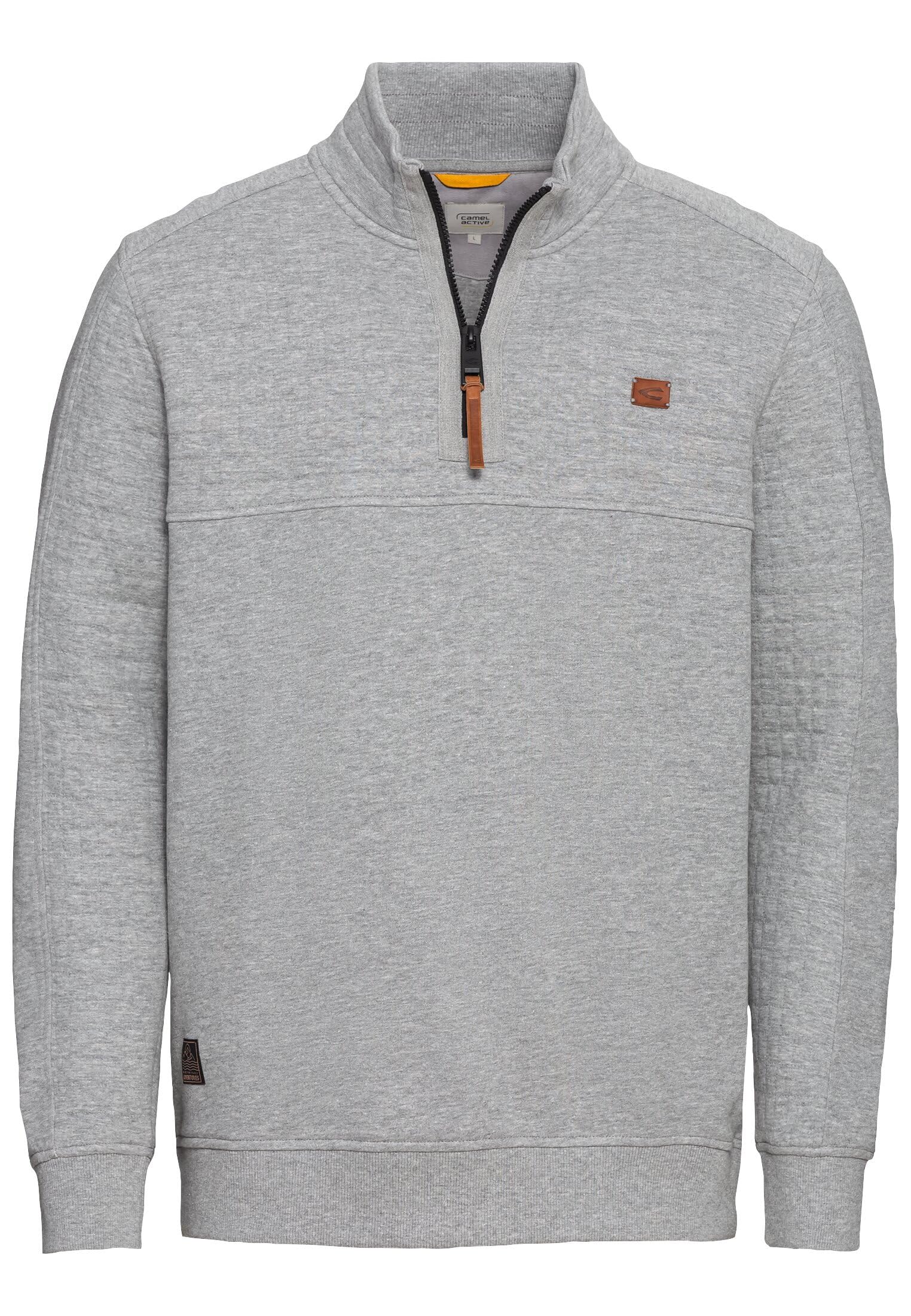 camel active Mens Troyer Collar Sweatshirt