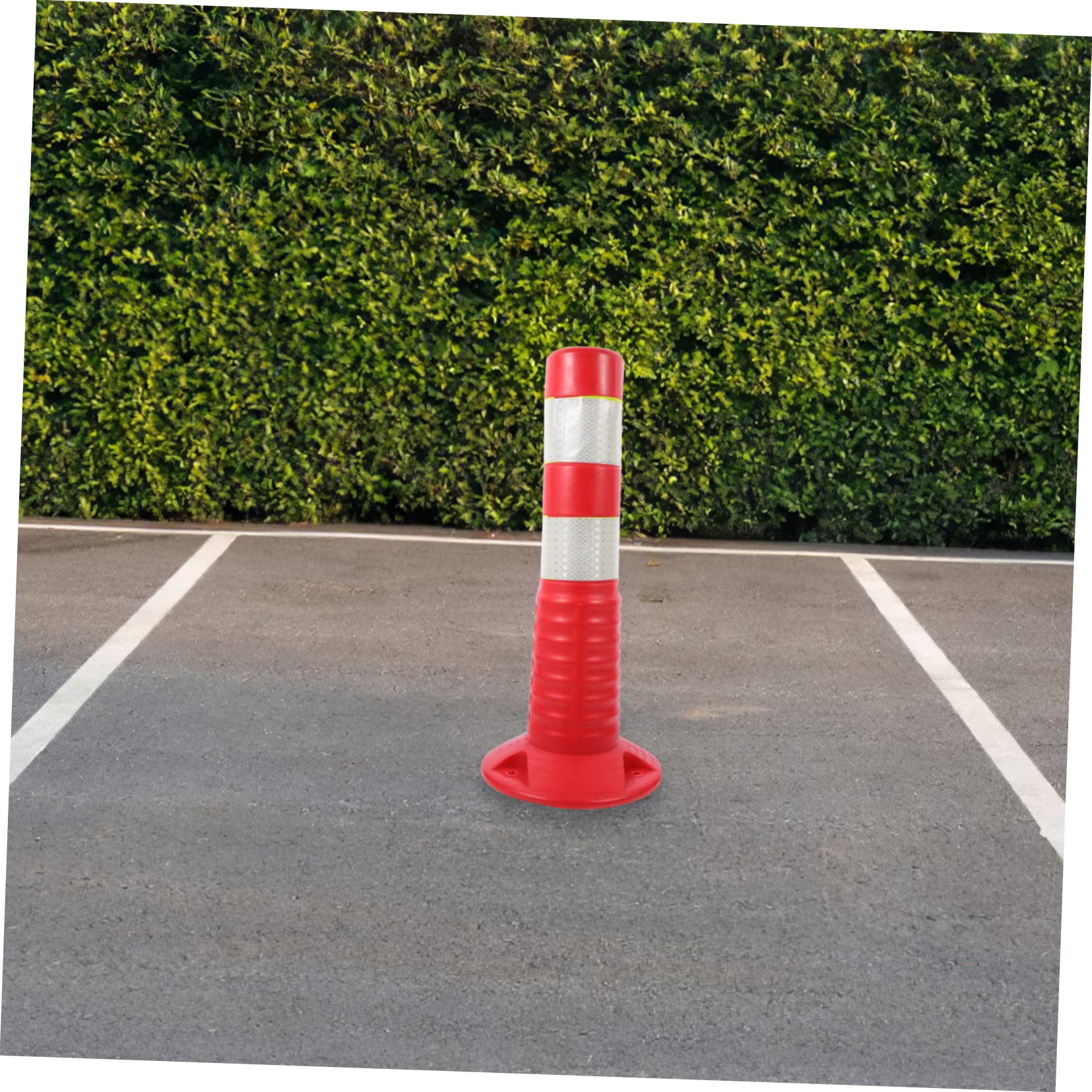 Colonne de Barricade Routière Réfléchissante en Plastique pour Sécurité