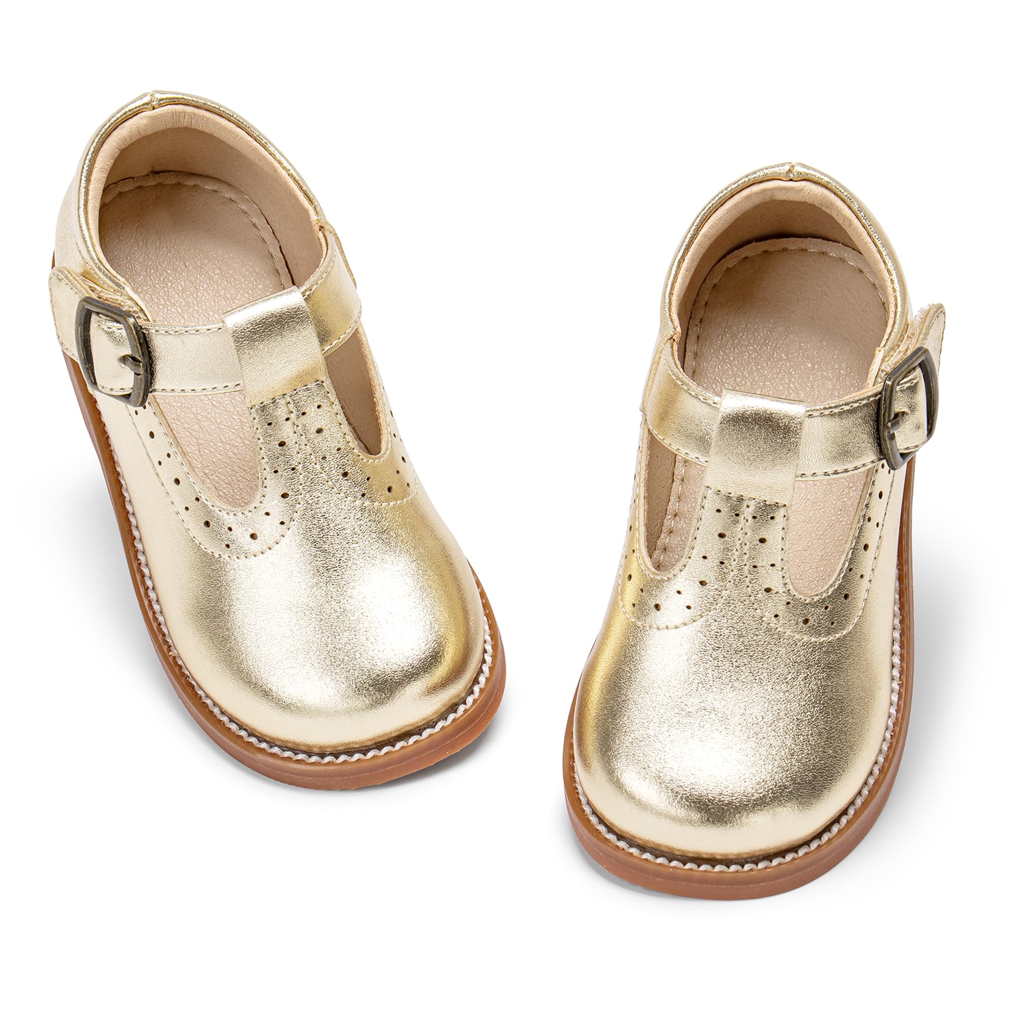 Otter MOMO Toddler Little Girls Oxford Mary Jane School Uniform Dress Shoes