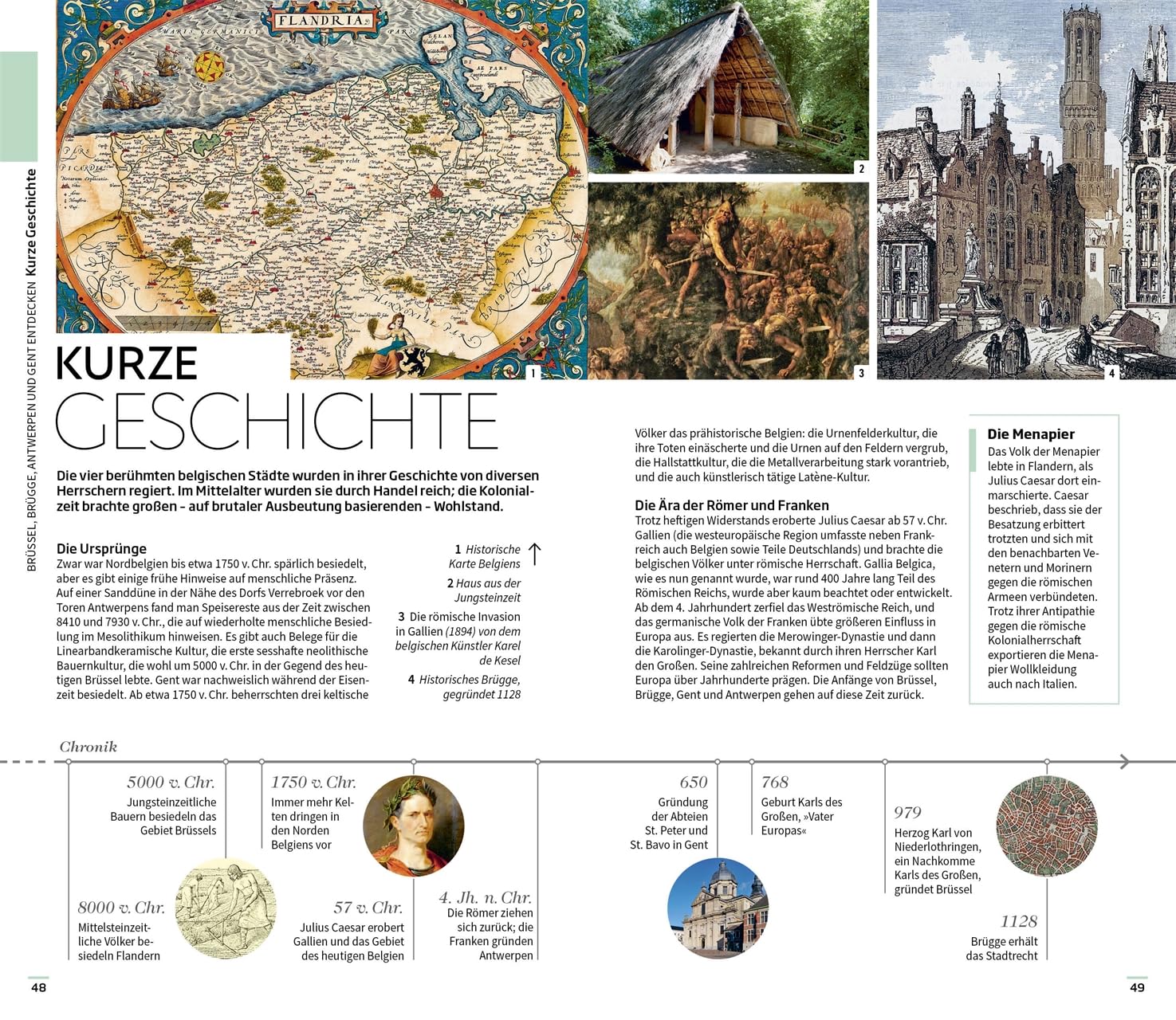 Vis-à-Vis Reiseführer Brüssel, Brügge, Antwerpen und Gent: Mit wetterfester Extra-Karte und detailreichen 3-D-Illustrationen. Von Reisenden. Für Reisende.