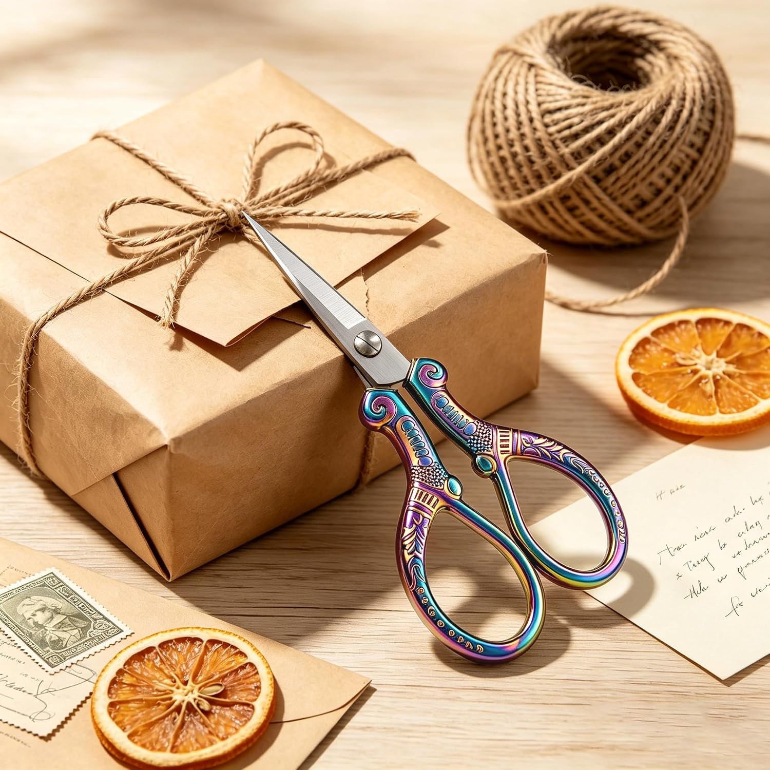Small Embroider Scissors for Precision Sewing Crochet Travel,Colour
