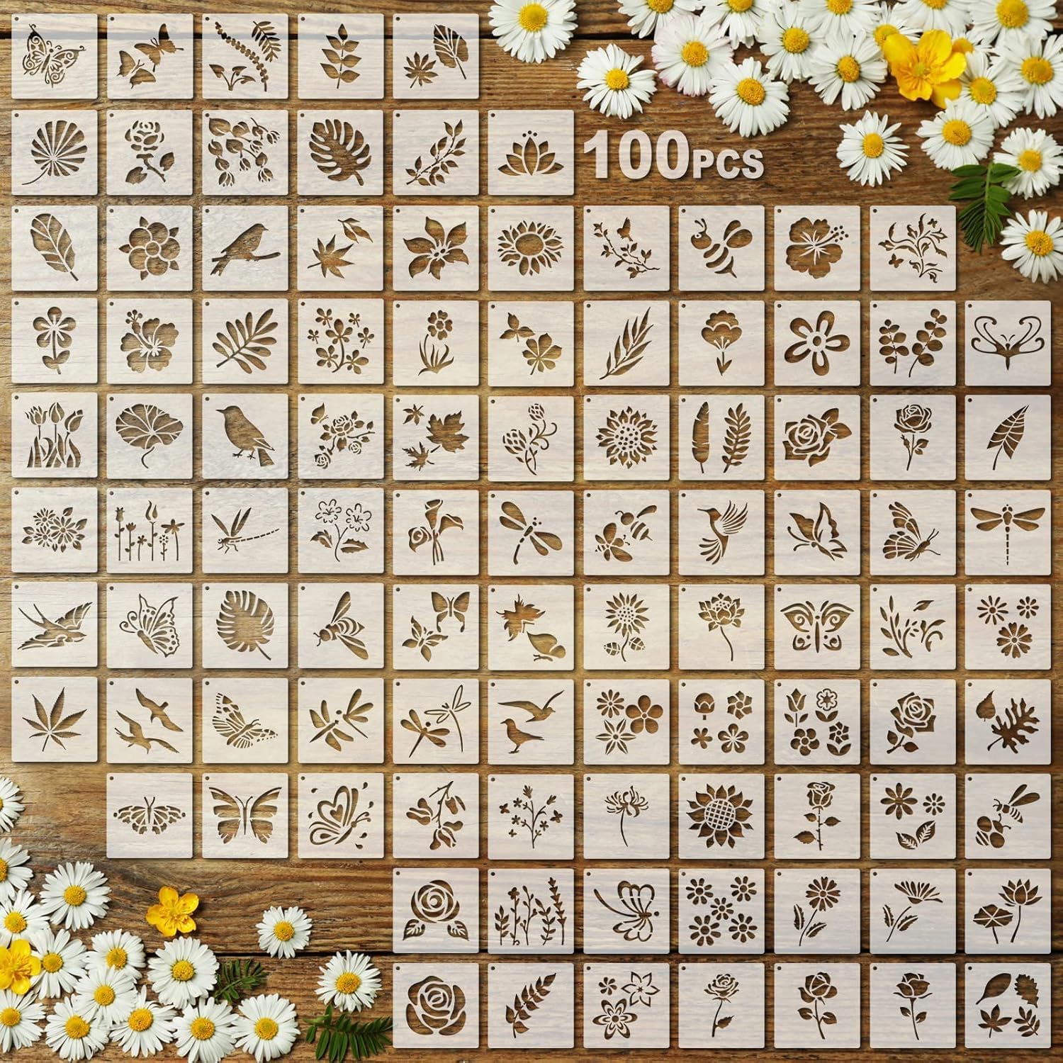 40PCS 4mil Blank Mylar Stencil Sheets,12X12 inch Milky Translucent PET Blank Stencils Sheets,Template Material for Cutting Machines, Laser Cutting, Food-Safe Craft Plastic