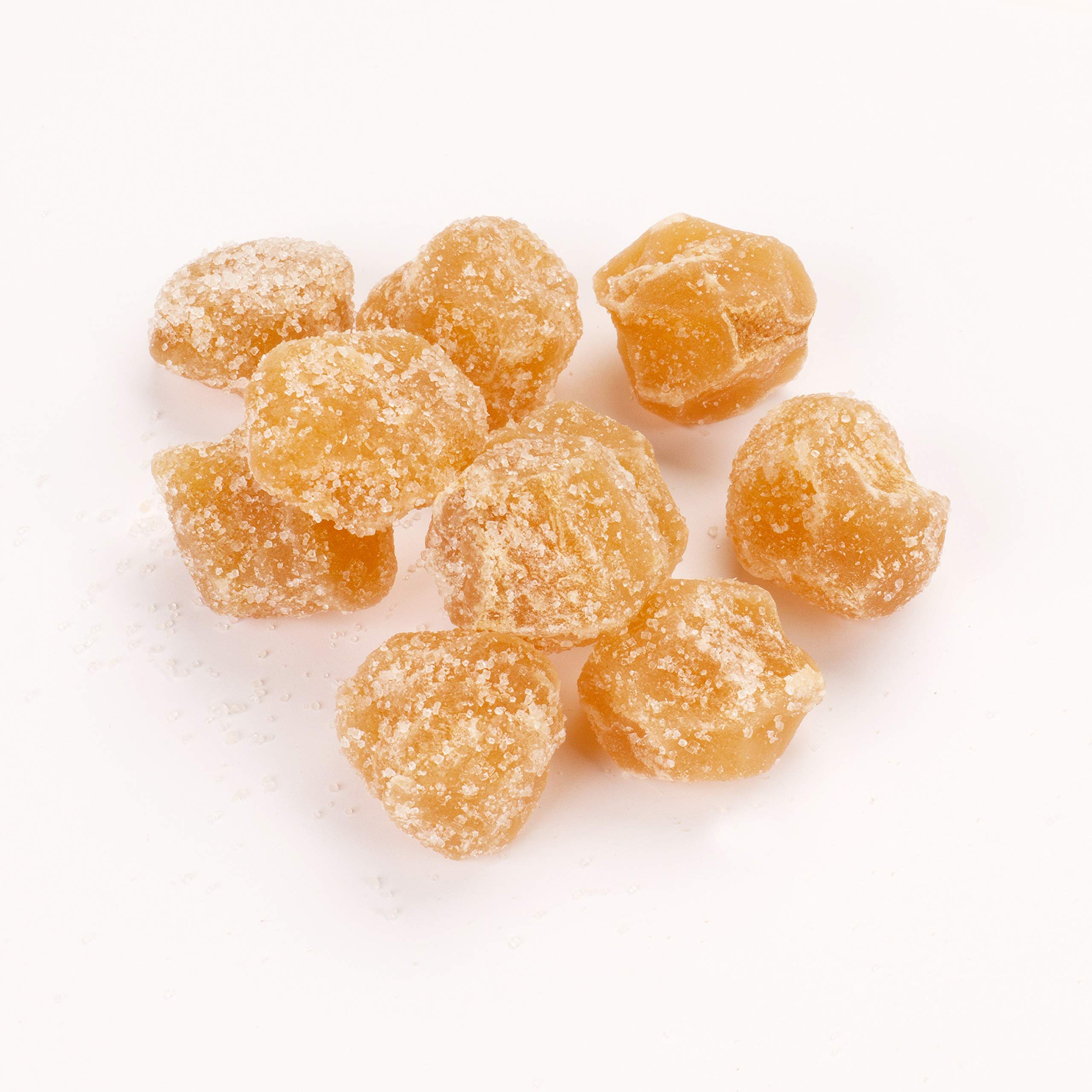 Naturkost Schulz - BIO Ingwer Stücke gezuckert, Ohne Aroma-, Ohne Farbstoff-, Ohne Konservierungstoffe (1000g)