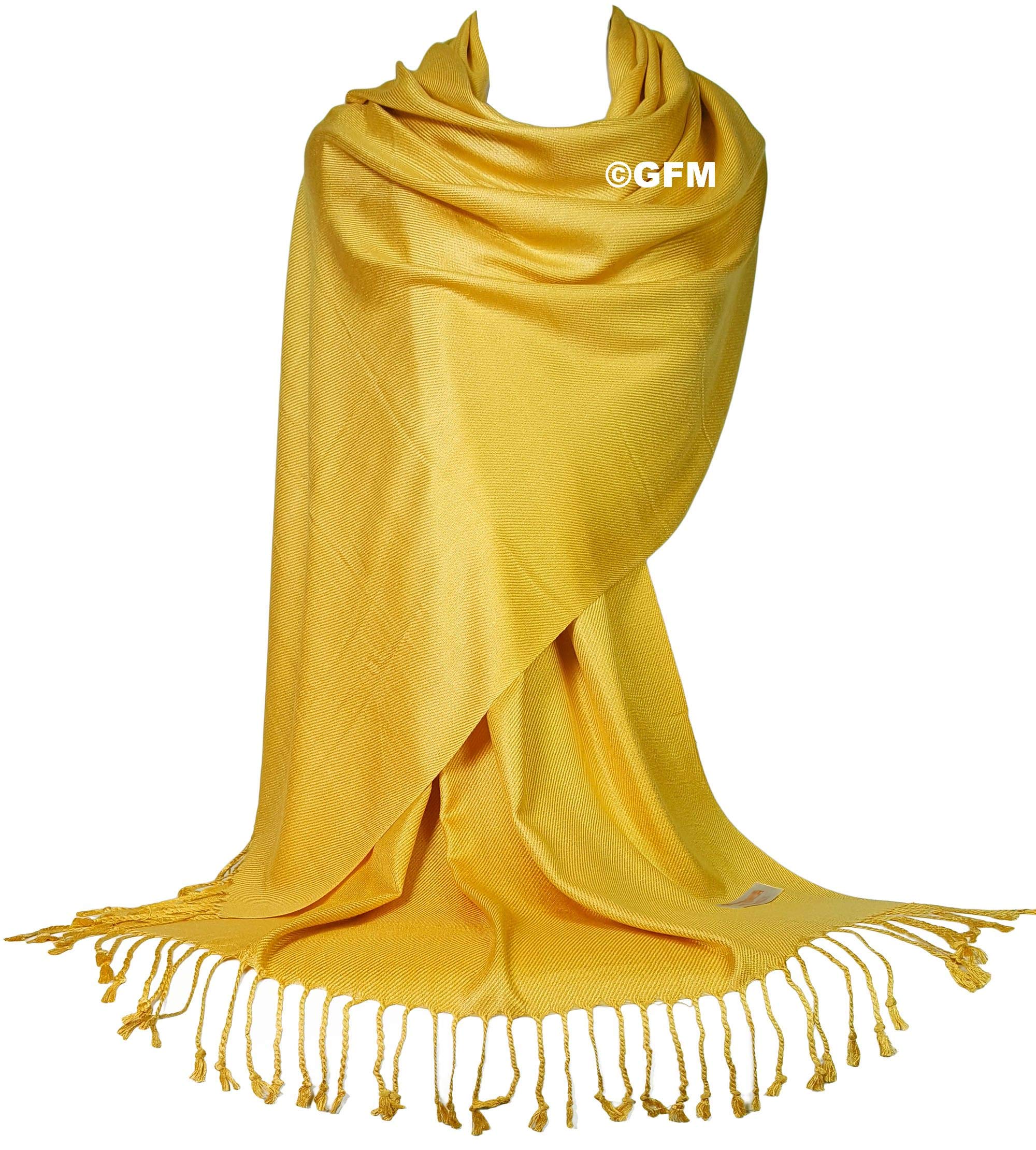 GFM® Mujer Pashmina estilo bufanda de abrigo (B9)