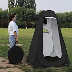 Tente de douche de camping pop up, Portable dressing de plage Change Room UV/Rain Douche Tentes Durable pour la plage de randonnée en plein air