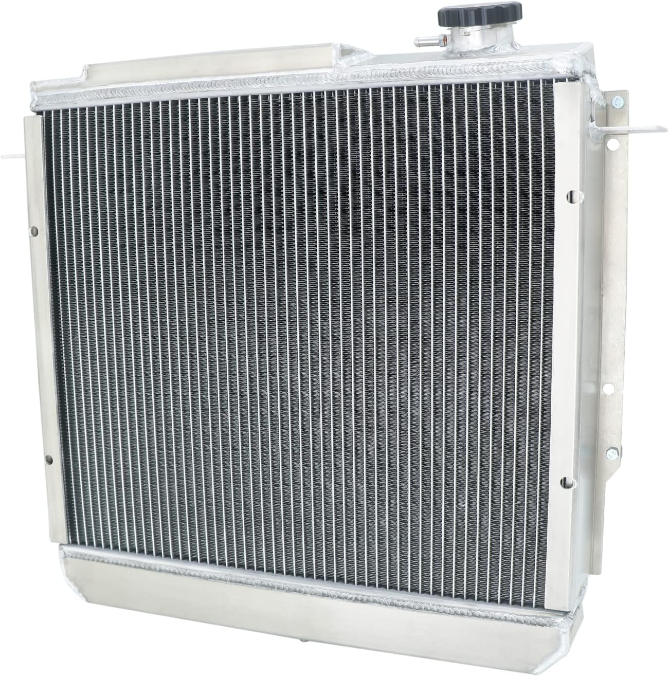 4 Row Aluminum Radiator+Shroud+Fan for 1984-1997 Jeep Grand Cherokee Commander 2.5 2.8L V6