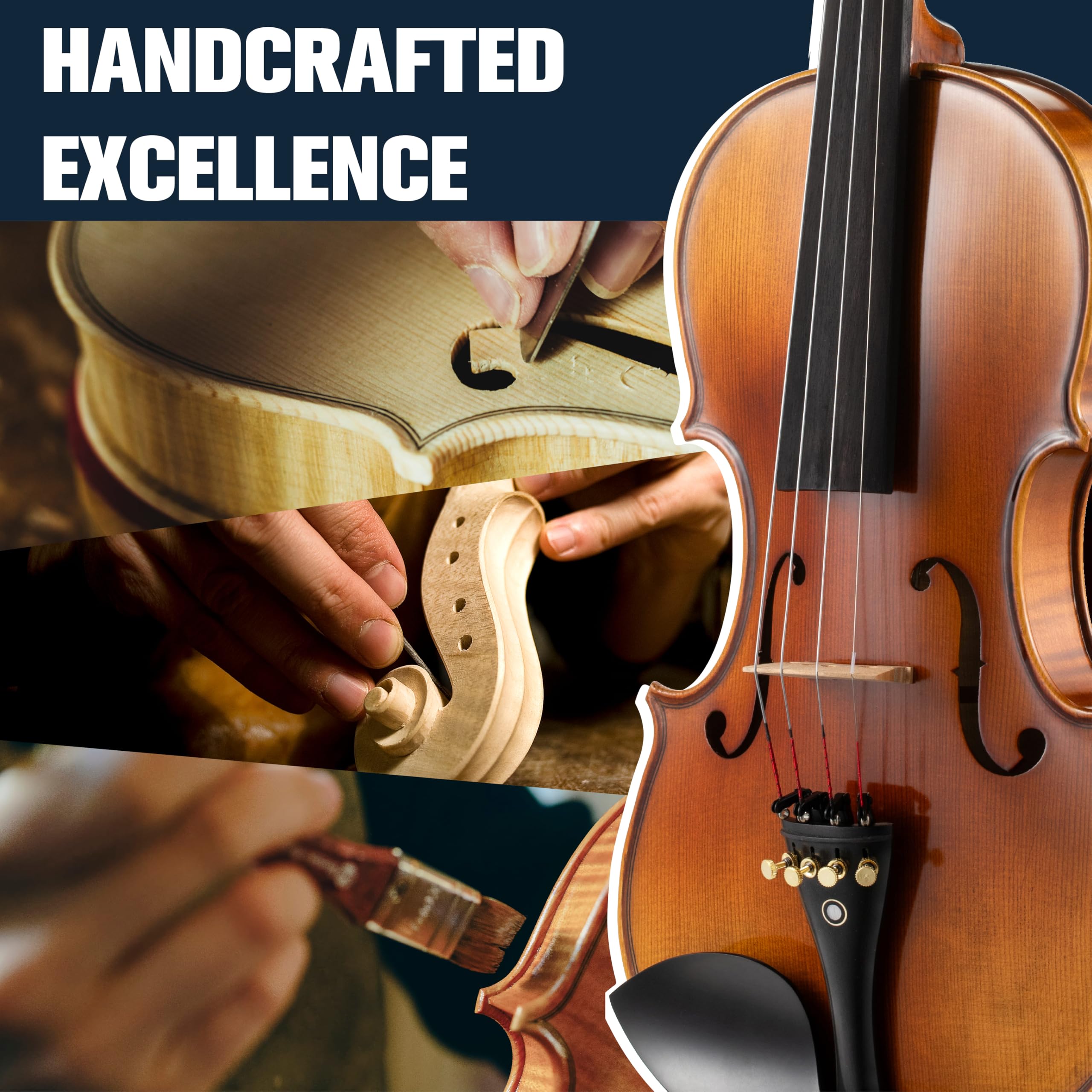 Cecilio CVN-600 Hand Oil Rub Highly Flamed 1-Piece Back Solidwood