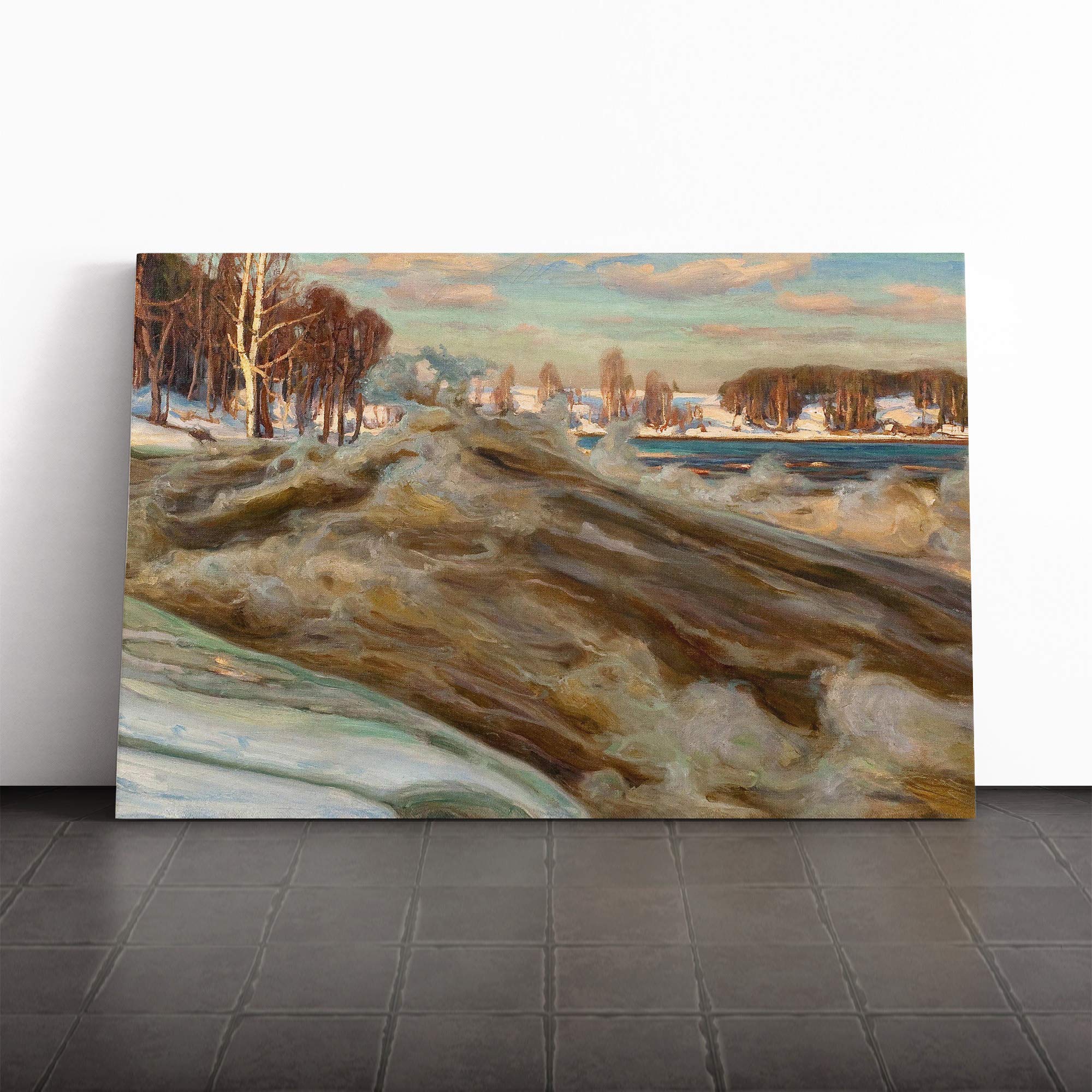 Victor Westerholm Landscape Vol.2 Canvas Print | Gallery Wrapped 30mm Frame Wall Art | 30x20 inches | Ready to Hang | Modern Landscape Picture | Living Room Bedroom Lounge Office