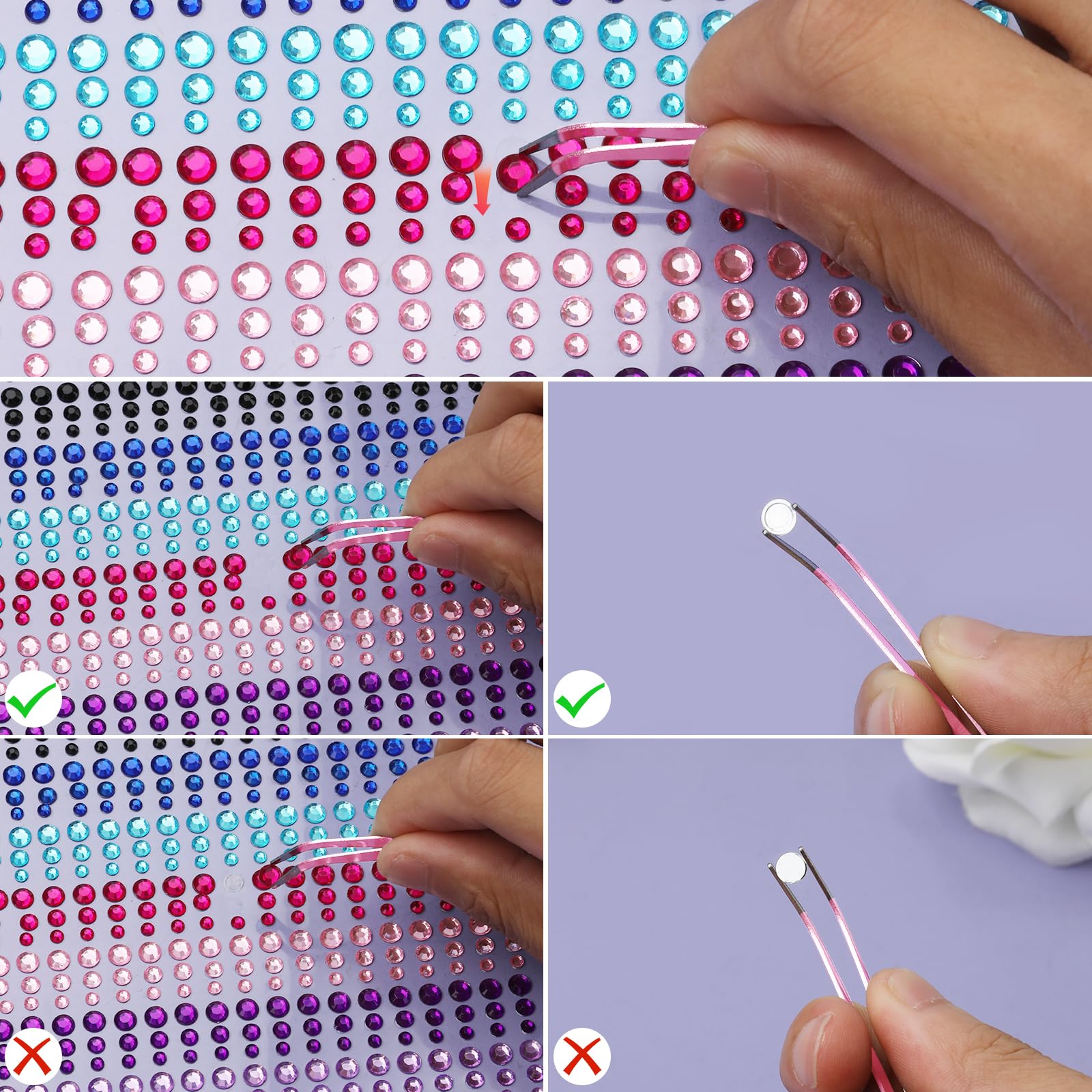 CANIPHA Lot De 18 Petites Feuilles D'autocollants En Résine Avec