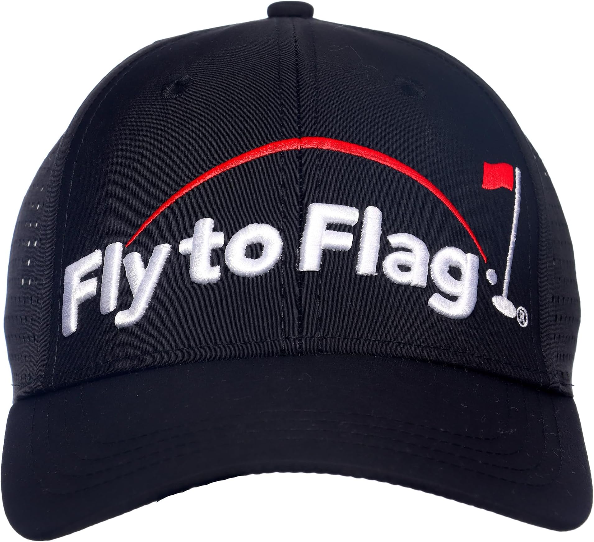 - ¡that´s What Golf it´s All About! Premium Navy Blue Golf Cap Vent, 3D Embroidered Logo, one Size fits All, Breathable Fabric, Absorbent Band.