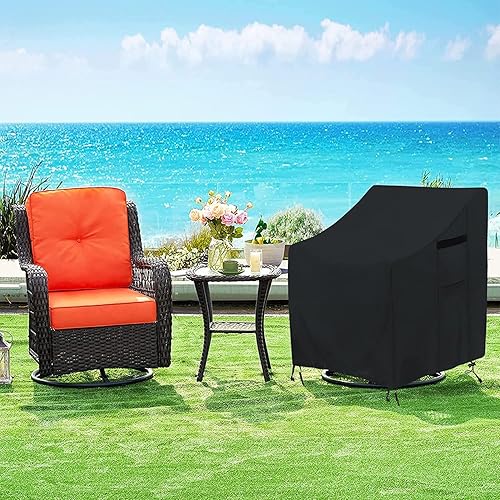 Miniatura 5 de Adirondack - Fundas para silla, fundas giratorias para silla de salón al aire libre, 1 paquete, (30 pulgadas de largo x 34 pulgadas de ancho x 38.5