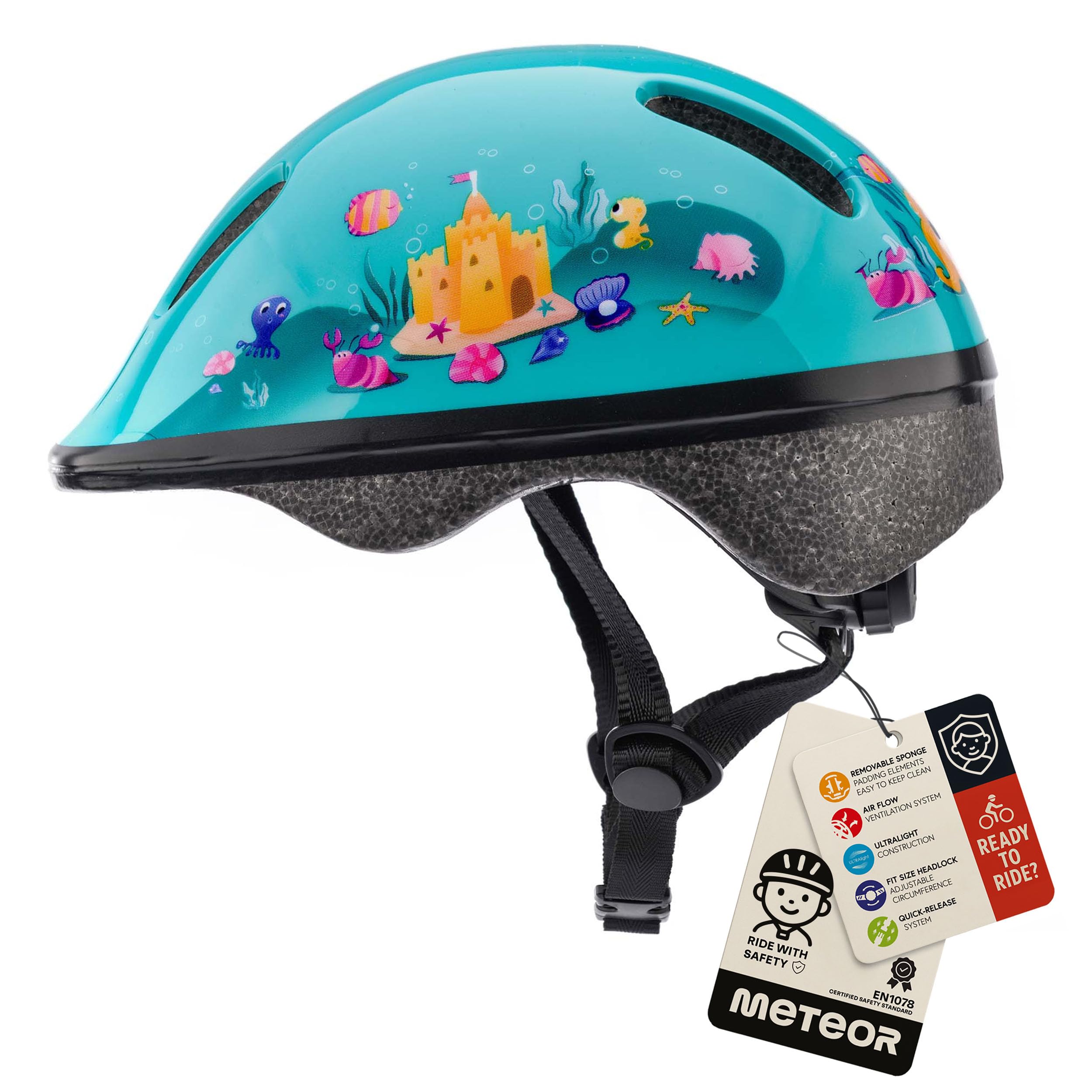 Casco Bicicleta para Niñas y Niños - Helmet Infantil de Bici para Ciclismo MTB Road Race Montaña BMX Carretera y Actividad Ciclista - Rolerskate Patines — view 19