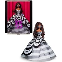 Barbie Signature 65° Anniversario - Bambola da collezione con capelli marroni intrecciati